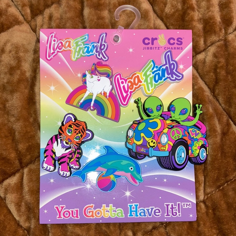 Lisa Frank Classic Pack Croc Jibbitz